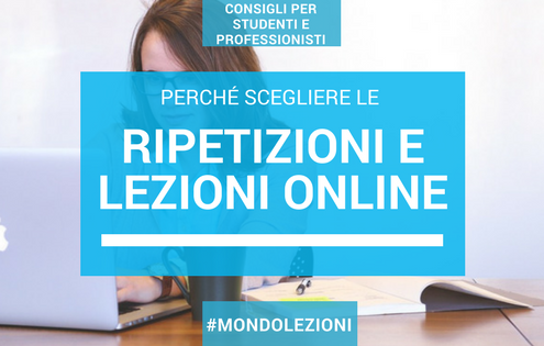 lezioni online perché sceglierle